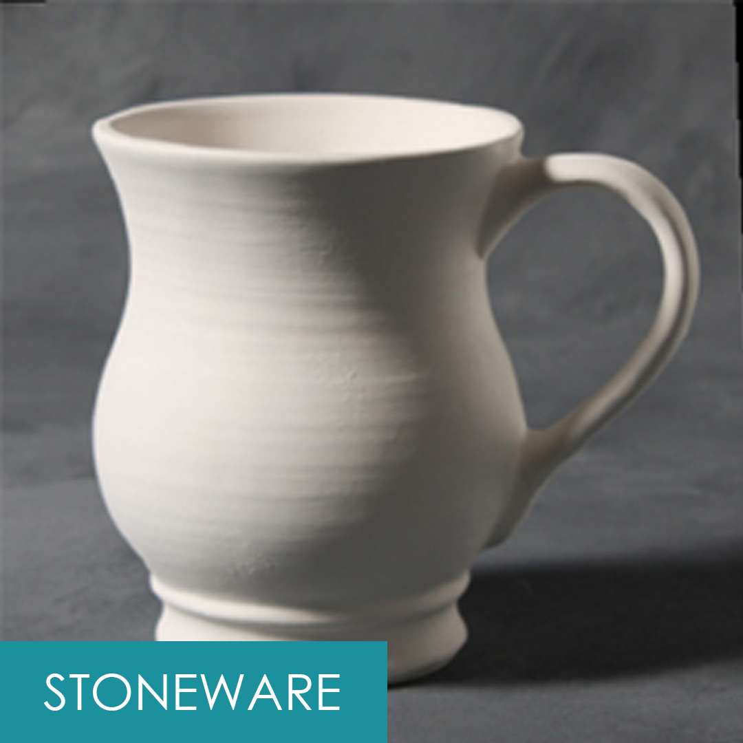 Stoneware Mug 12.5cm Tall, 11cm Wide SB109