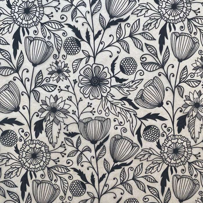 LET188FBK Flower Doodle