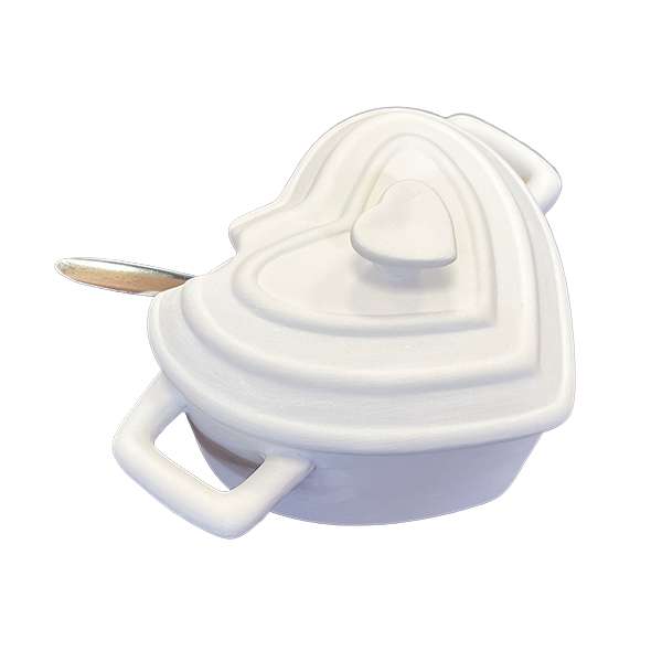 Love is Sweet Sugar Pot