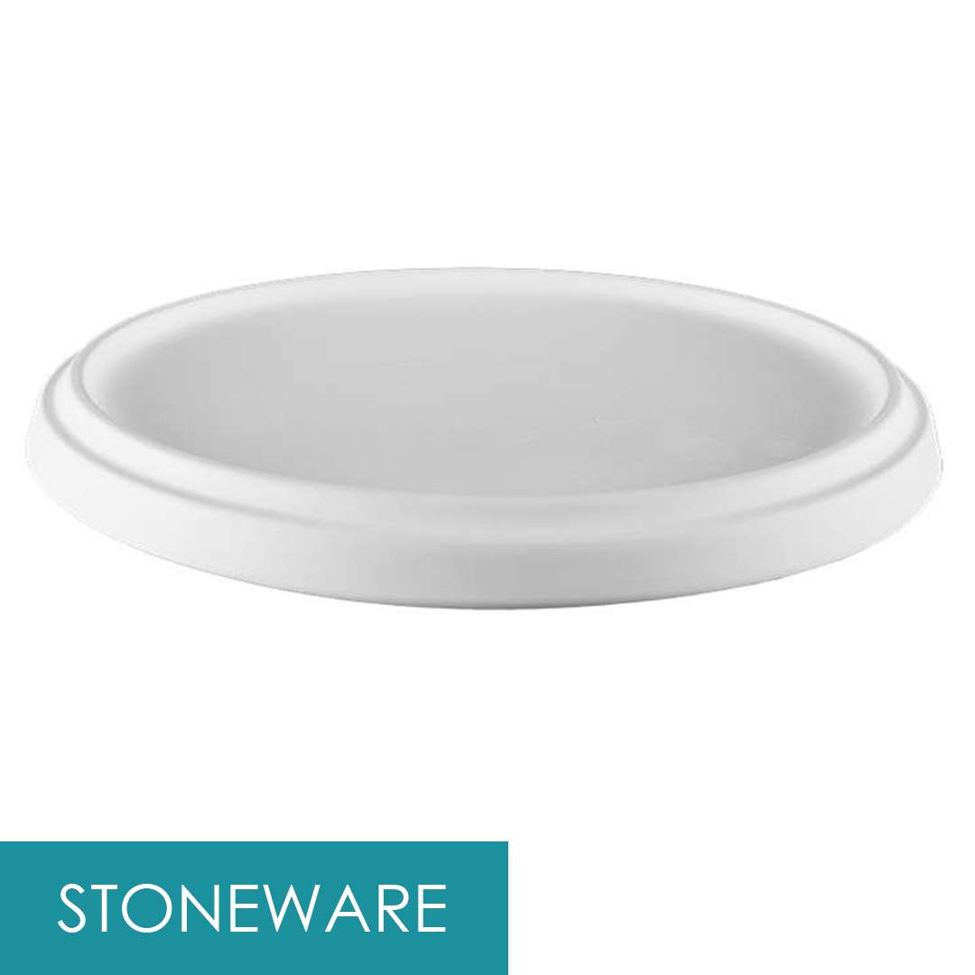 Bisque imports s3101 bisque stoneware plate for bread