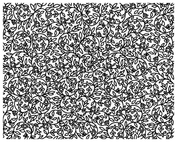 DSS0204 Floral Filigree