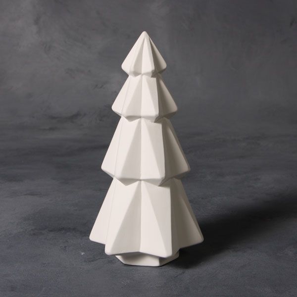 Faceted Christmas Tree 18cm MB1497