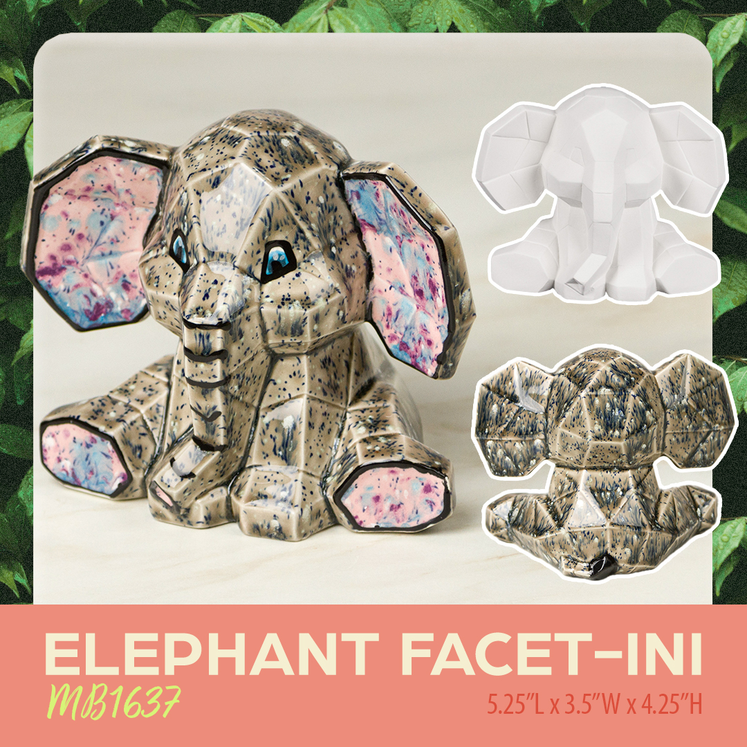 Elephant facetini mb1637