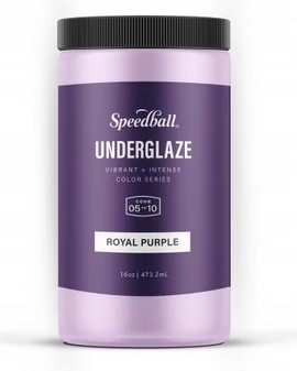 Speedball Royal Purple underglaze